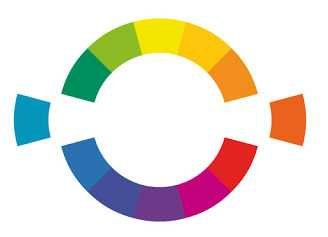 Esquema de cores complementares