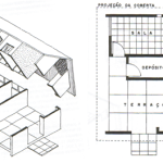 Imagem mostrando a diferença entre planta baixa e vista
