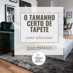 Tamanho certo de tapete