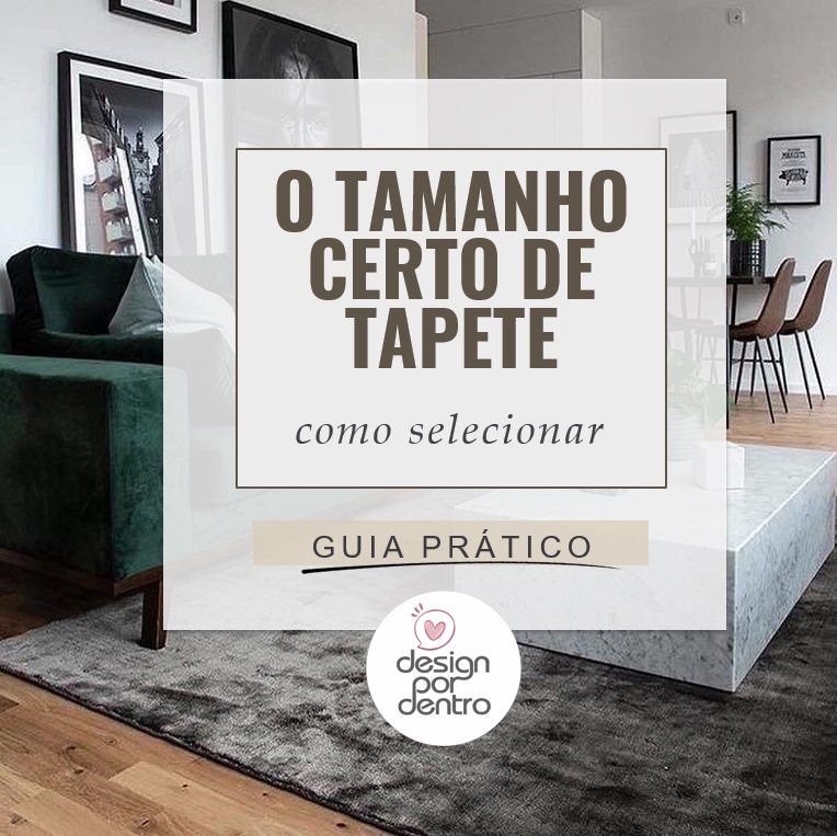 Tamanho certo de tapete